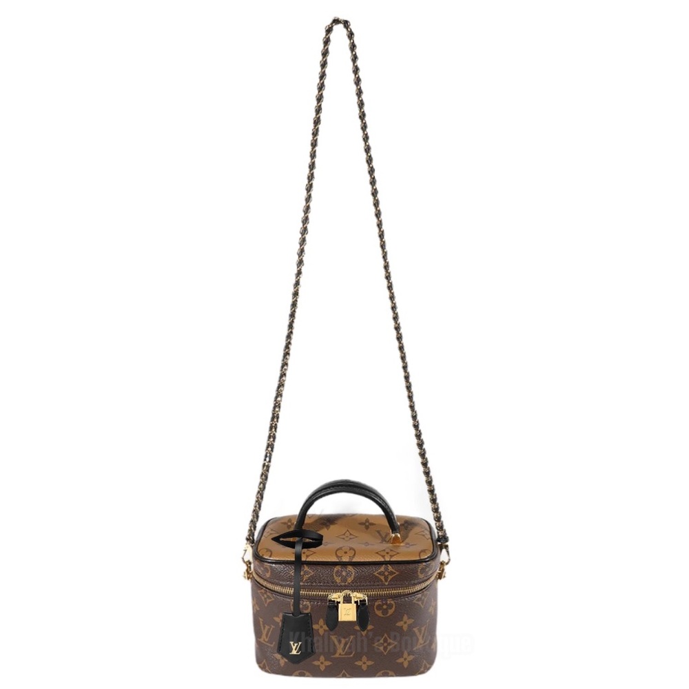 Authentic Louis Vuitton LV Reverse Monogram Vanity PM - Picture 2 of 16